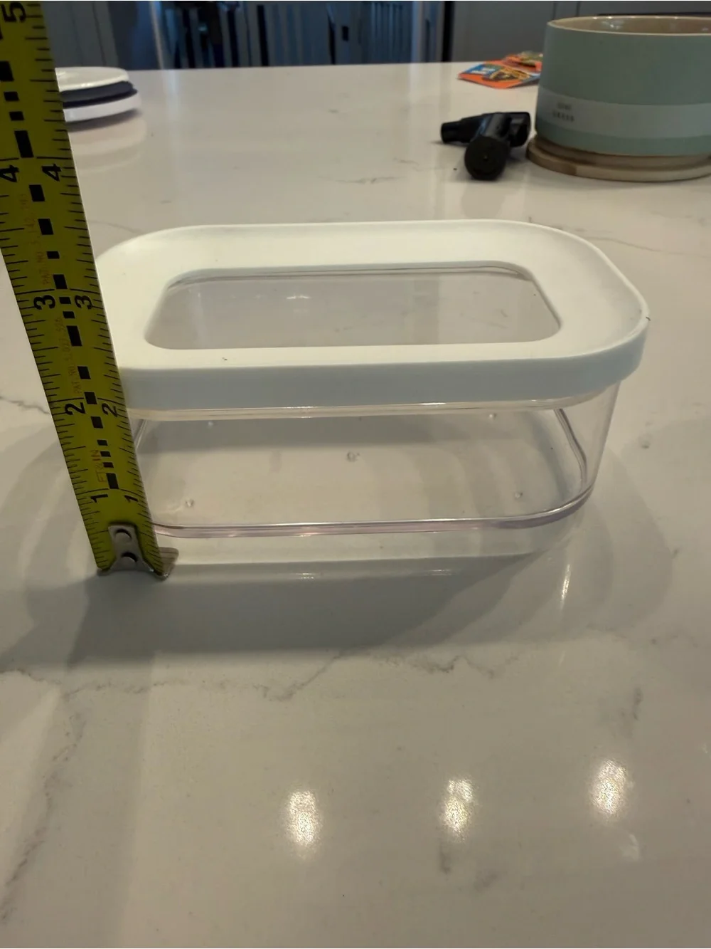 40 clear plastic storage containers